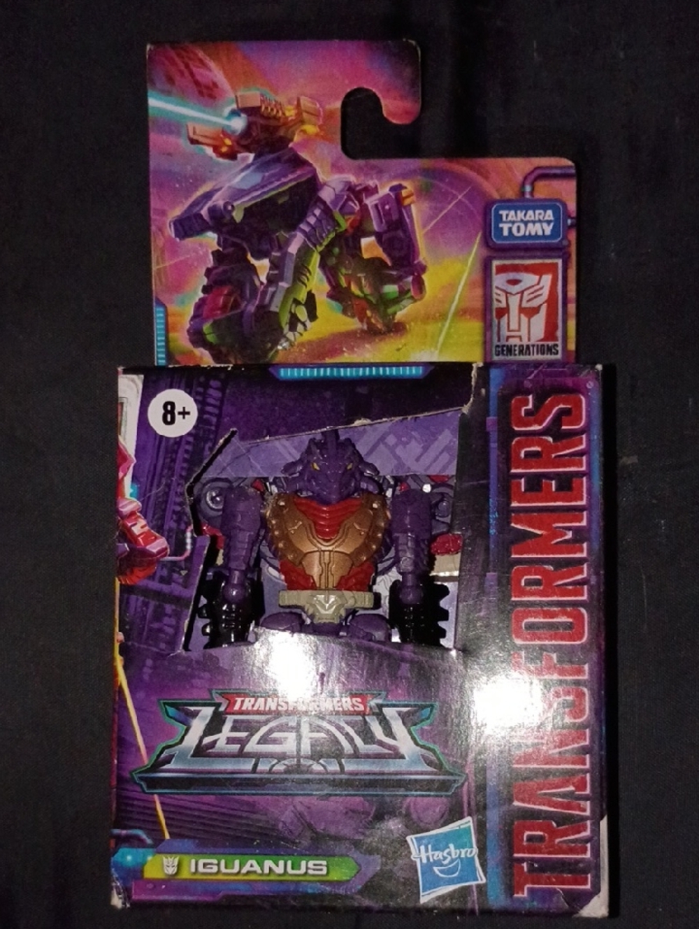 Transformers Legacy Iguanus Action Figure - Purple & Gold